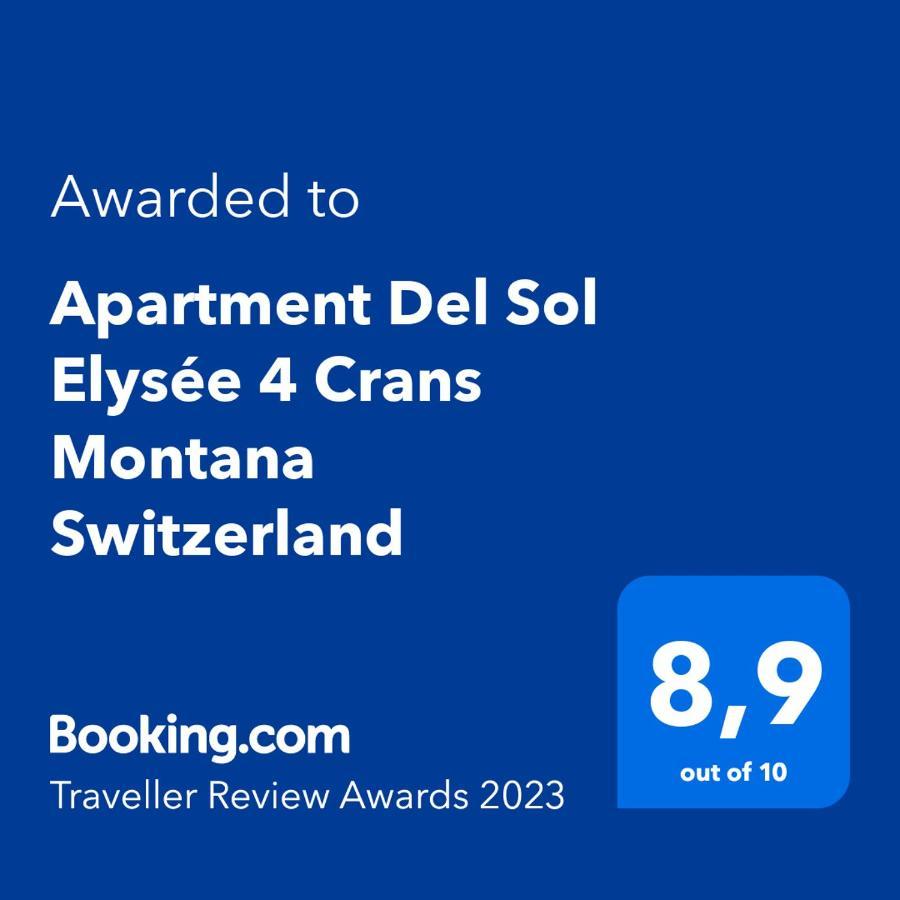 Apartment Del Sol Elysee 4 Crans Montana Switzerland Exteriér fotografie